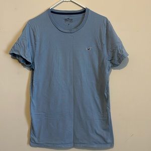 Men’s medium light blue Hollister t shirt